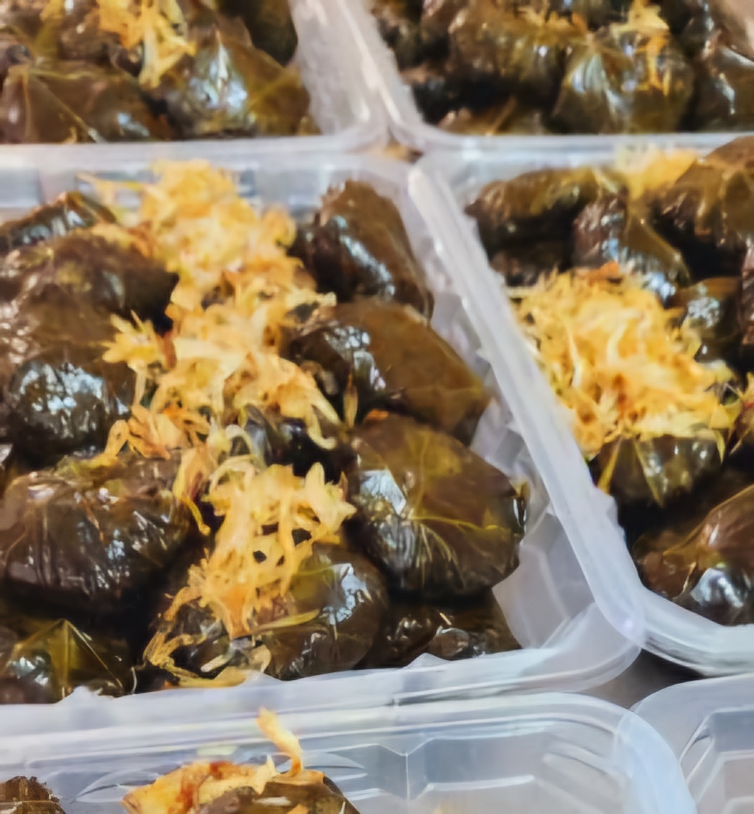 دلمه برگ مو اماده